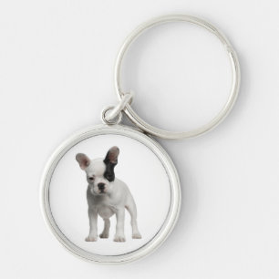 Cute French Bulldog Puppy Dog Sleutelhanger