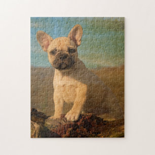 Cute French Bulldog puppy, Legpuzzel