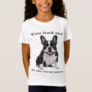 Cute French Bulldog Shirt for Kids – You Had Me at