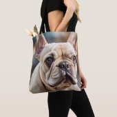 Cute French Bulldog Tote Bag (De près)