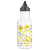 Cute Fresh Summer Lemon Citrus Doodle Yellow Large Waterfles (Links)