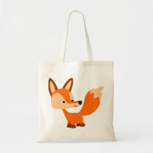 Cute Friendly Cartoon Fox Bag Tote Bag