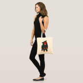 Cute Friendly Cartoon Rottweiler Bag Tote Bag (Voorkant (model))