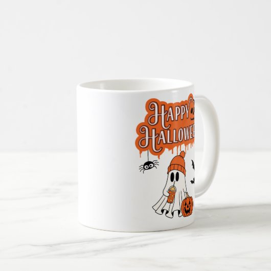 Cute Friendly Ghost Mug (Devant droit)