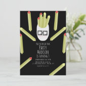 Cute Fries Restaurant Anniversaire Fête Invitation (Debout devant)