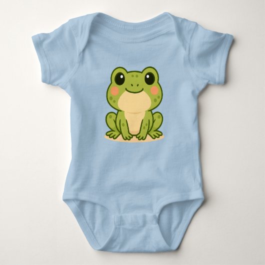 Cute Frog Baby Onsie Romper (Voorkant)