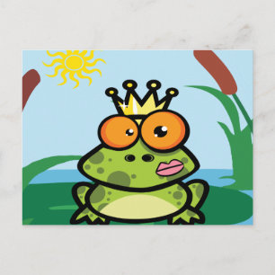 Cute Frog Briefkaart