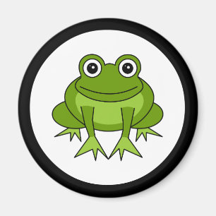 Cute Frog Cartoon Magnet Magneet