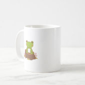 Cute Frog Coffee Cup Koffiemok (Voorkant links)
