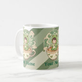 Cute Frog Coffee Lover Mug (Devant gauche)