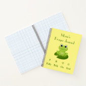 Cute frog-dagboek notitieboek (Binnen)