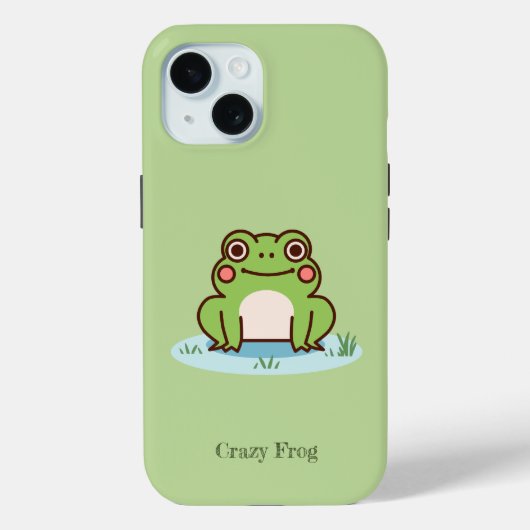 Cute Frog Green Case-Mate iPhone Case (Achterkant)