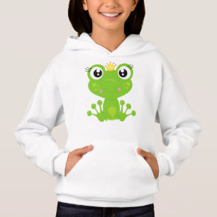 Cute Frog, Green Frog, Frog Princess, Crown