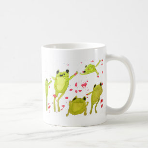 Cute frog-illustratie koffiemok