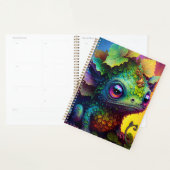 Cute Frog Monster Imaginaire Art Planner (Devant avec enveloppe)