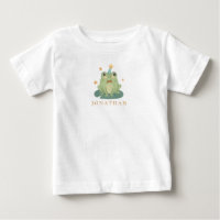 Cute Frog paddenstoel name Baby Bodysuit