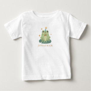Cute Frog paddenstoel name Baby Bodysuit