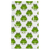Cute Frog Pattern Klein Cadeauzakje (Voorkant)