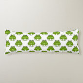 Cute Frog Pattern Lichaamskussen (Voorkant)