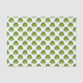 Cute Frog Pattern Tissuepapier (Voorkant)