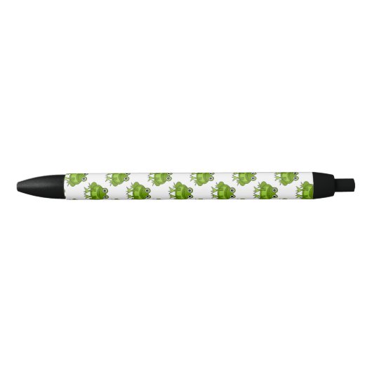 Cute Frog Pattern Zwarte Inkt Pen (Voorkant)
