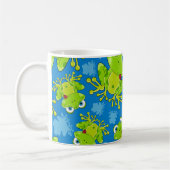 Cute Frog Patterned Coffee Mok (Links)