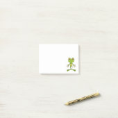 Cute Frog Post-it® Notes (Op bureau)