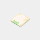 Cute Frog post-it notes Sticky notes (Schuin)