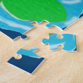 Cute Frog Puzzle Legpuzzel (Zijkant)