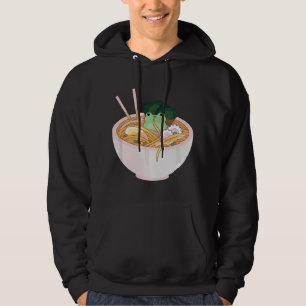 Cute Frog Ramen  Hoodie