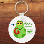 Cute Frog Sleutelhanger (Voorkant)