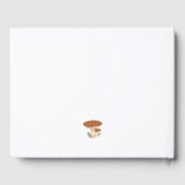 Cute Frog Voeux pour bébé bébé BabyDouche Livre d' (Verso)