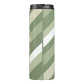 Cute Froggy Coffee Tale Design Thermosbeker (Achterkant)