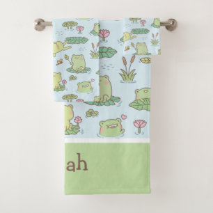 Cute Frogs Dragonflies Motif Enfants Personnalisé