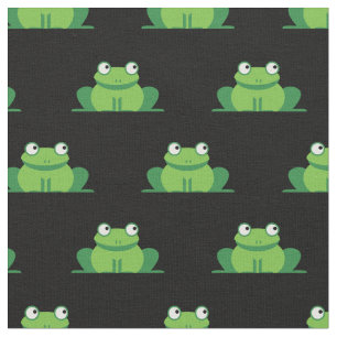 Cute Frogs Kinder Baby Nursery Stof