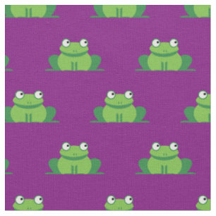 Cute Frogs Kinder Baby Nursery Stof
