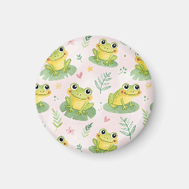 Cute frogs Pattern Magneet