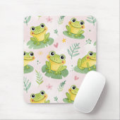 Cute frogs Pattern Muismat (Met muis)