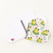 Cute frogs Pattern Notitieboek (Binnen)