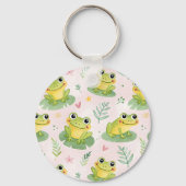 Cute frogs Pattern Sleutelhanger (Achterkant)