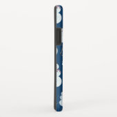 Cute Frosty Blue Snowman Waterverf Pattern Case-Mate iPhone Case (Achterkant/rechts)