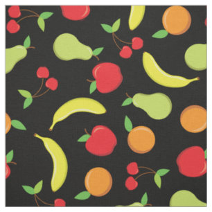Cute Fruit Kitchen Apple Oranje Banana Pear Cherry Stof