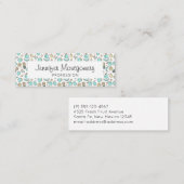 Cute Fruit Pattern Summery Thleed Mini Visitekaartje (Voorkant / Achterkant)