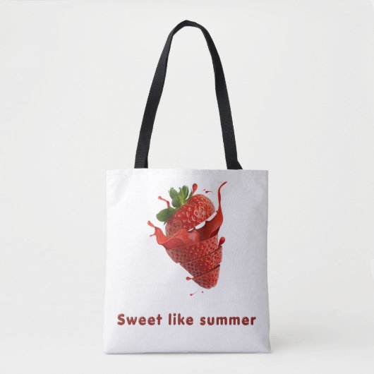 Cute Fruit Pattern Tote Bag (Devant)
