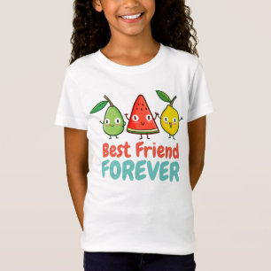 Cute Fruits BFF Girl's T-Shirt