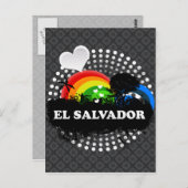 Cute Fruity El Salvador Briefkaart (Voorkant / Achterkant)