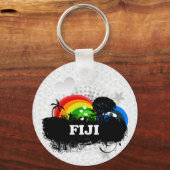 Cute Fruity Fiji Sleutelhanger (Voorkant)