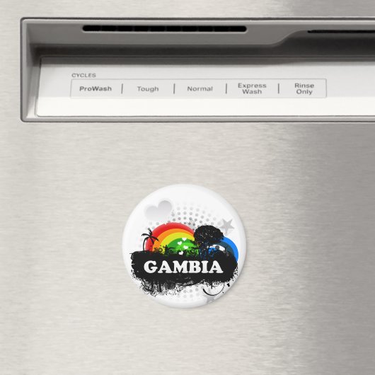 Cute Fruity Gambia Magneet (Insitu (Vaatwasser))