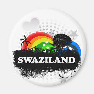 Cute Fruity Swaziland Magneet