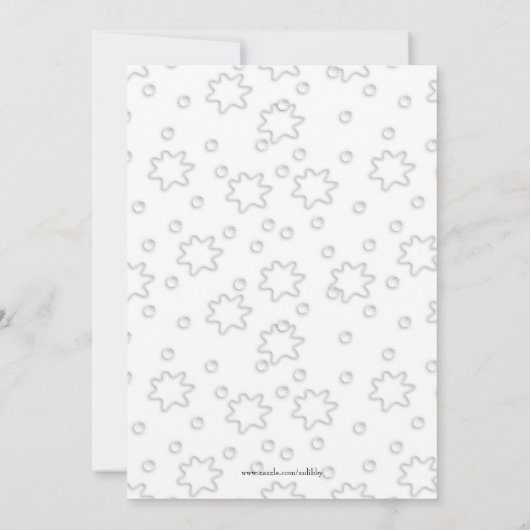 Cute Fudge & Sugar Cookie Exchange Holiday Kaart (Achterkant)